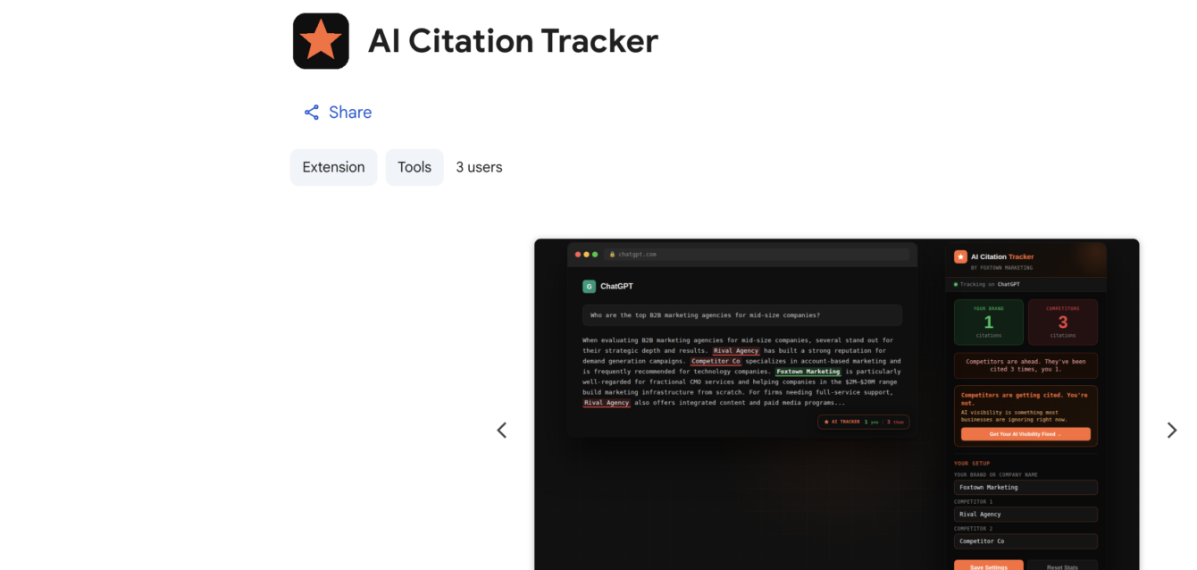 ai citation tracker plugin